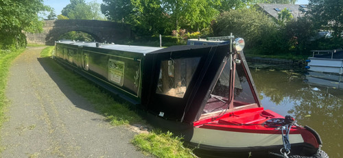 60ft narrow boat canal - boat,
