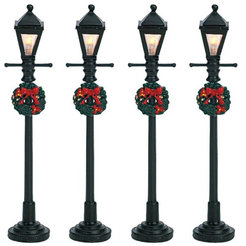 Lemax gas lantern street lamp - lemax,