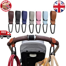 2x Luxury PU Leather Pram