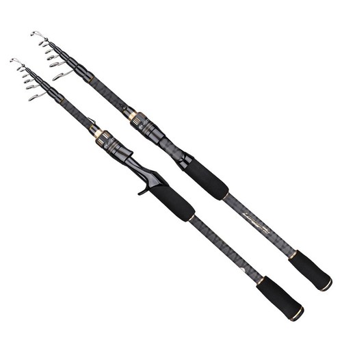 Telescopic fishing rod - fishing, carbon