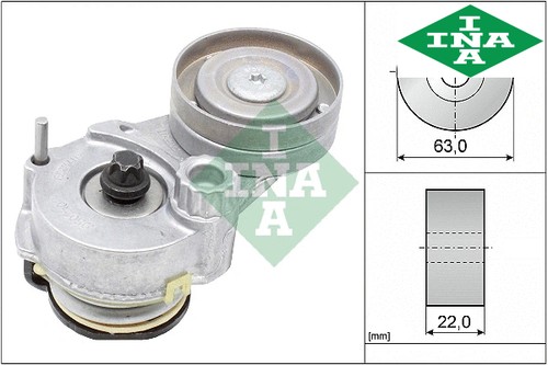 Ribbed belt tensioner 534 - v-ribbed,