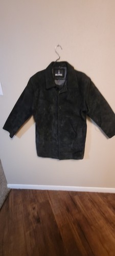 Pari apparel men black - pari, suede