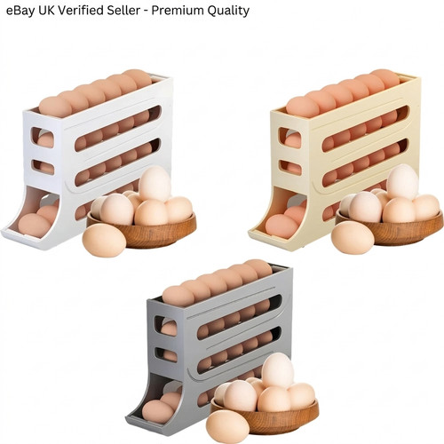Rolling egg dispenser tier - rolling,