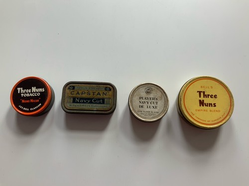 Vintage metal advertising tins - vintage,