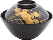 JAPANESE LACQUER BOWL OWAN