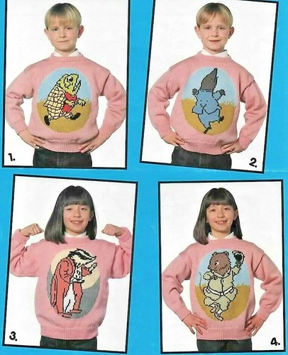 204 family intarsia x4 - 204,