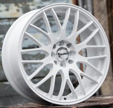 Alloy Wheels 17" Motion For Rover 200 400 25 45 Streetwise 4x100 White