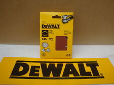 DEWALT DT3025 10 X  240GRIT  115MM PALM SANDER SANDING SHEETS D26441