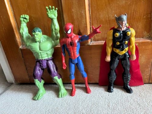 Hulk spider man and thor - spider,