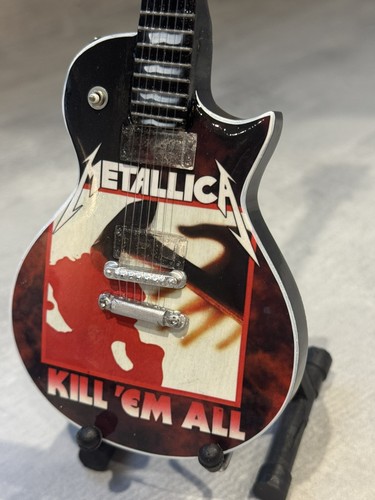 Metallica miniature guitar - metallica,