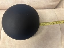 Glass lamp shade for Dana light spare replacement multi arm floor lamp, black.