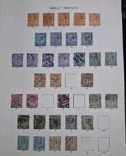 GB KING GEORGE V 1912-24 SMALL COLLECTION OF STAMPS USED (Z11) 