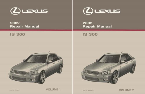 2002 lexus 300 shop service - is,