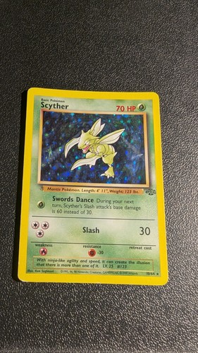 Scyther holo rare 1995 - holo,