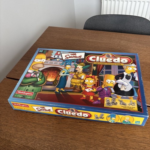 Simpsons cluedo board game the - simpsons,