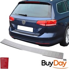 Chrome Rear Bumper Protector Stainless Steel Matt for VW Passat B8 (2014-On)