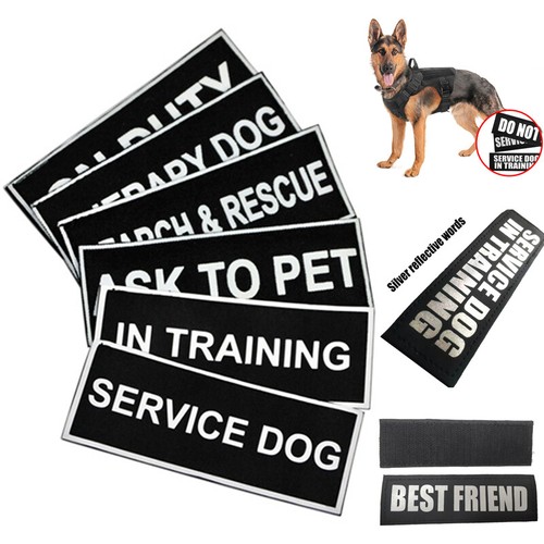 Pcs service dog - service, patch