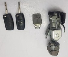 03-2010 MK1 FORD C-MAX IGNITION BARREL + KEY 3M513F880AD 