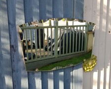 Vintage Art Deco Bevelled Wall