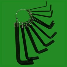10pc HEX Key Set, Allen Key