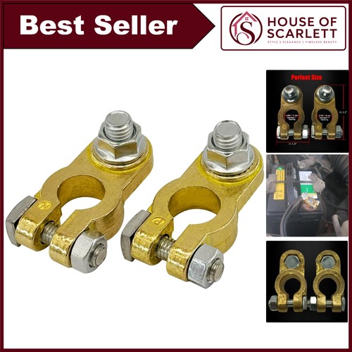 Brass battery terminal - brass,