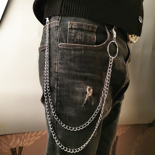 Belt chain silver - belt,