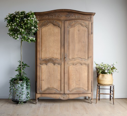 Vintage french oak knockdown - oak,