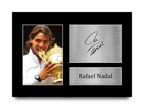 Rafael nadal signed - signed, tennis