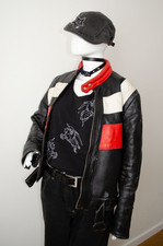 Vintage KETT Leathers Motorcycle Biker Bomber Jacket, 38, Medium