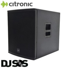 Citronic CASA Active 18" Subwoofer Bass Bin Cabinet Speaker 2200W DJ Disco