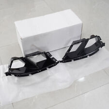 Front Bumper Side Air Vent Grille Cover Gloss Black For BMW G80 M3 G82 M4 20-UP