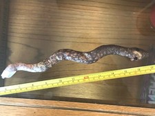 Snake Brown Silvery Soft Toy Bean Bag Toy Animal Wild