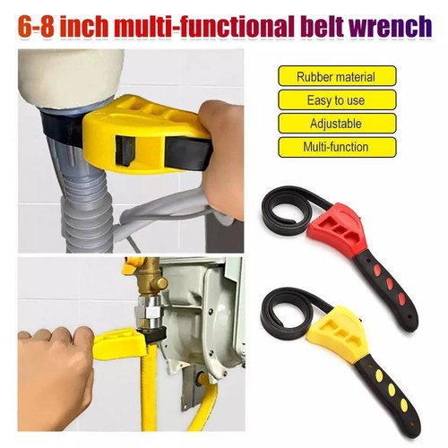 Rubber strap wrench - strap,