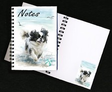 Japanese Chin Dog Notebook/Notepad + small image on each page by Starprint