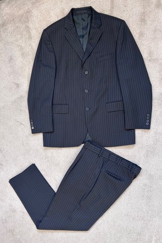 Pierre cardin black wool suit - pierre,
