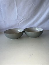 2 x Denby Jet Grey 15.5cm Soup