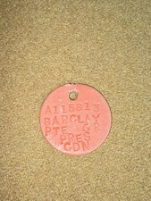 WWII Canadian Army Dog Tag