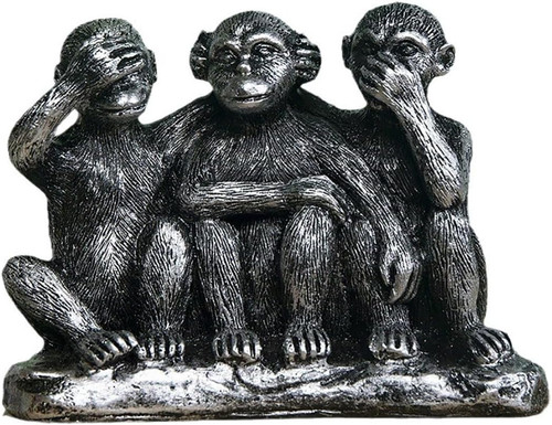 Wise monkeys statues hear - monkeys, statues,