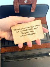 Personalised Rustic Wood