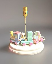 Train Porcelain Table Lamp 12"