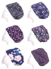Navy Blue Ditsy Flower Scrub
