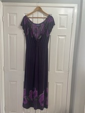 AUTONOMY Purple Floral Maxi
