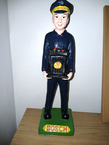 Bosch advertising figure with - figure,