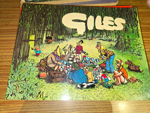 Giles cartoon book - giles, illustrated
