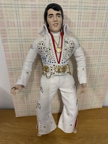 Elvis presley porcelain doll - elvis,