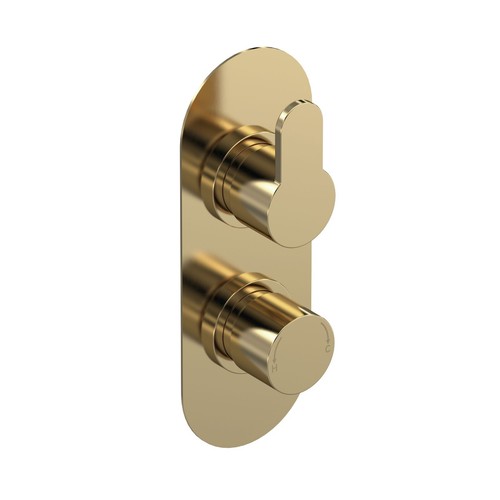 Twin thermostatic shower - twin, valve