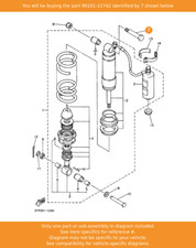 YAMAHA Bolt, 90101-12742 OEM