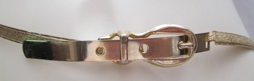 Vintage gold metal stretch - vintage,