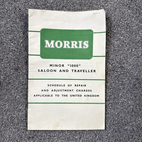 Morris minor 1000 saloon - morris,
