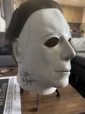 NICK CASTLE SIGNED MICHAEL MYERS TOTS MASK HALLOWEEN HORROR AUTOGRAPH 
